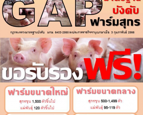 กฎกระทรวงฟาร์มสุกรปี 2566